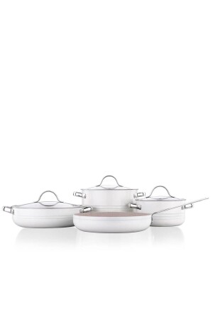 MNZ-Linea 7 قطعة فانيلا بوت مجموعة A2619-2 - KORKMAZ