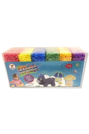 MNZ-Lino 152017 عكرونة لعب من الرغوة غير الجافة 6x10gr - Lino