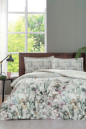 مجموعة من غطاءات المزدوج من MNZ-Linum Beige EVTNVTÖZDL00551 - Özdilek