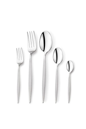 MNZ-Lional 60 Piece Fork Spoon Set-silver04 1S4229-11001-GUM04 - Schafer
