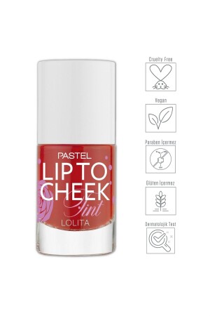 (MNZ-Lip To Cheek Tınt 02 - لوليتا) - Pastel