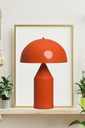 MNZ-Lipeo نارنجي مصباح طاولة ديكوراتيون المكتب الإضاءة القاعة المظلة المصباح غرفة النوم مصباح السرير BMM6801 - Bamyum