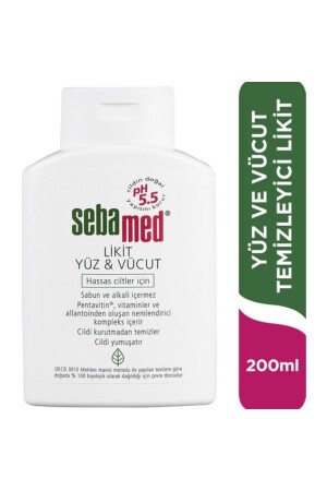 MNZ-Liquid الوجه والجسم 200 مل 4103040115362 - Sebamed