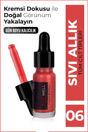 MNZ-Liquid Blush (matte) رقم 06. - New Well