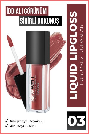 MNZ-Liquid Lipgloss 03 - New Well