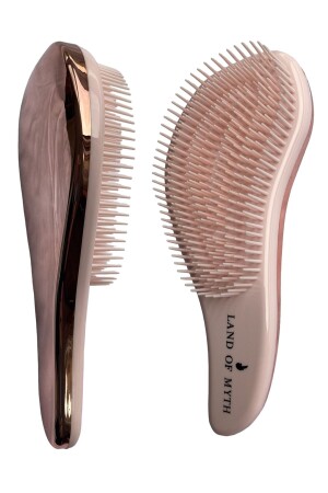 MNZ-Lom11016 عقدة التفريغ للفراشة للشعر للكبار والأطفال (ROSE GOLG PINK) - Land Of Myth