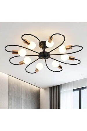 موديل MNZ-Loop موديل رياضي حديث 8 Li Chandelier LMBDR0055 - Lambadar