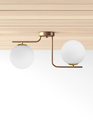 MNZ-Lora عصرية مضاعفة الشمعة LORAOLDEDWHITE2LI - Uçar