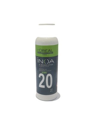 MNZ-Loreal Inoa 20 Vol 6% كريم أكسيدات خالية من الأمونيا 70 ML (مليئة) - İnoa