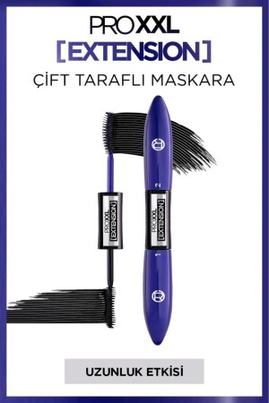 MNZ-L'oréal Paris Pro Xxl امتداد ماسكارا مزدوجة الجانب - تأثير الطول - L'oreal Paris
