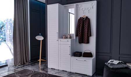 مرفق معطف بيضاء MNZ-Loris - Cadde Yıldız