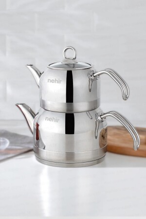 كوب شاي من الفولاذ من متوسط الحجم من MNZ-Lotus Midi - Nehir