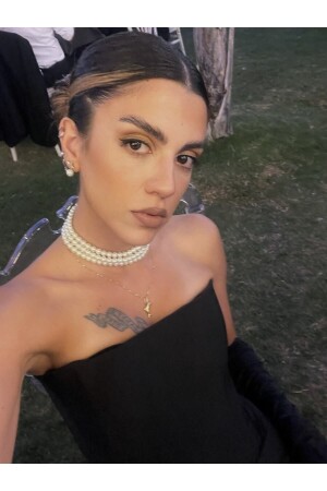 MNZ-Louvre 3 صف خليط زجاجي موهبة حلق الفضة كليب louvre99262822 - Cnswoman