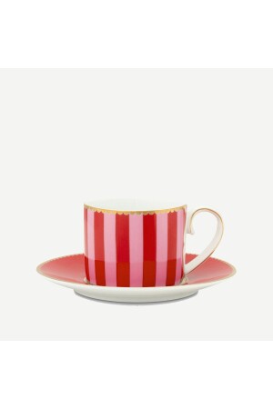 MNZ-Love Birds كوب قهوة من البورتسلان الأحمر الوردي 125 مل 51004141 - Pip Studio