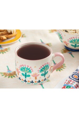 (MNZ-Love Desire) العظام الجديدة الصينية (Mug 440 Ml) الوردي 10037913 - English Home