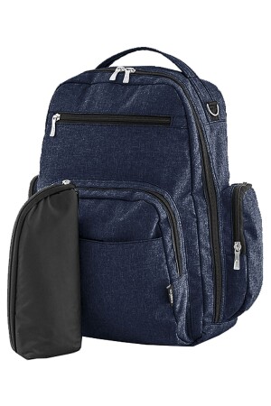 (MNZ-Lovely Mother Baby Care Bag) (كيس رعاية الأطفال البحرية الأزرق 03D112826SS1 - Aggu Bebe