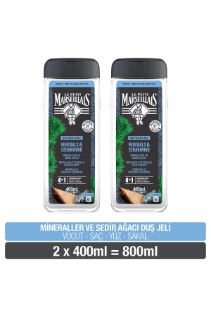 MNZ-Lpm الرجال المعادن والخشب من السدر 400 مل 35746615728402 - Le Petit Marseillais