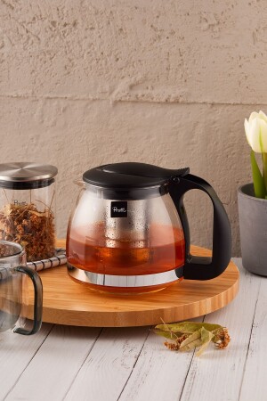 كوب شاي من زجاج من نوع MNZ-Luca مع مدفوع 1250 مل - Perotti