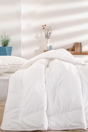 MNZ-Lucent مضاعفة 1000 Tc Nano Fiber Quilt - أبيض YTSGRPIST-1554169 - Yataş