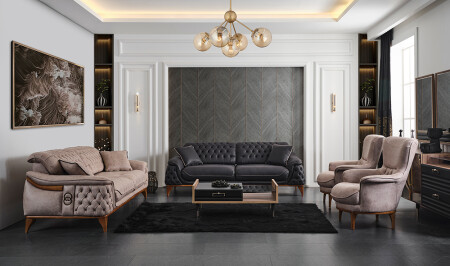 مجموعة الأريكة من طراز MNZ-Lukka - Cadde Yıldız