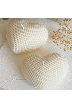 MNZ-Lumina دل ديكورات نمط خاصة اليوم هدية صويا أكس شموع مجموعة من 2 - Lumina