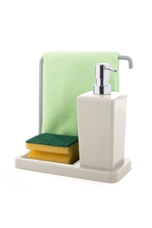 MNZ-Luna المطبخ معلقة صابون سائل الموزع - بيج - Prima Nova