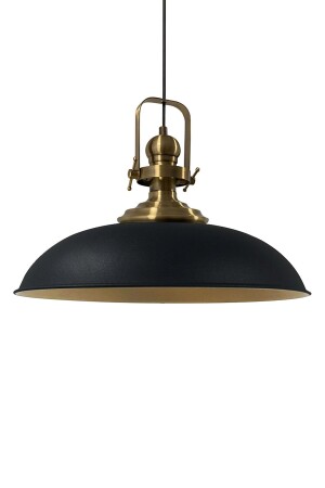 MNZ-Lungo الأسود شمعة واحدة القديمة الرأس الراجعية مصباح العلق المطعم غرفة المعيشة الإضاءة BMM7180E - Bamyum