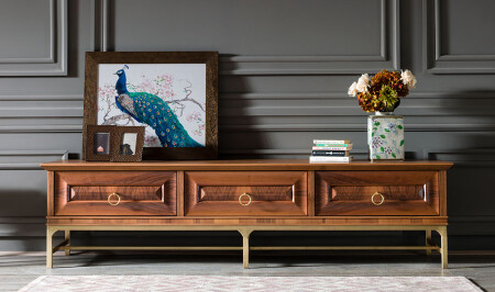 وحدة تلفزيون MNZ-Lusso Gold - Cadde Yıldız