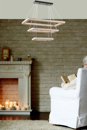 MNZ-Lux Bergama 3-Light LED شمعة 3 ألوان 8671-2 - Lumexx