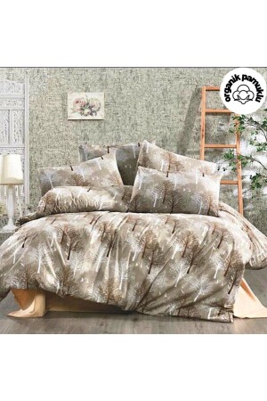 مجموعة غطاء غطاء من القطن من نوع MNZ-Luxury Cotton Double Duvet Cover Set - مجموعة غطاء غطاء من نوع غطاء - Lotusline