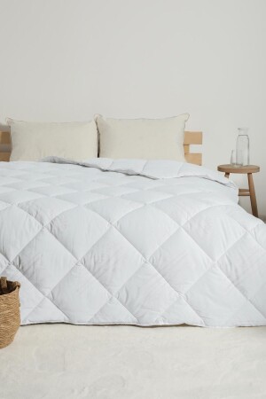 MNZ-Luxury Duvet Single مع محتوى البامبو 155x215 - كريم F1556 - FAVORA