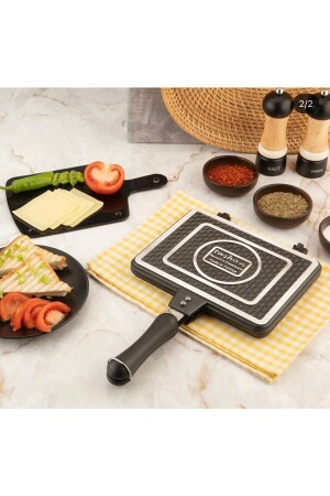 MNZ-Luxury Grill Toaster مخزن مخزن مخزن من داخل وخارج مخزن من غرانيت 2541 - TAŞHAN