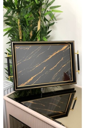 MNZ-Luxury Tea Tray صالونة الشاي - Sillage Home