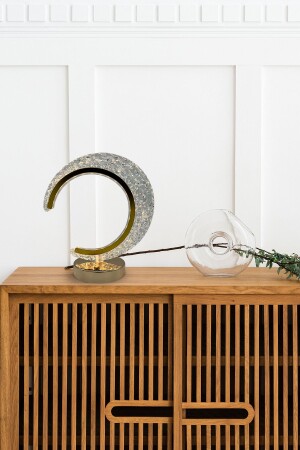 MNZ-Lw-29 القمر المتحفّل للكريستال الماسية لمبة الطاولة لمس الرومانسية أكريليك أدى نور الليل LW-29 - Torima