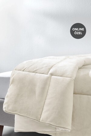 MNZ-Macaron Single Wellsoft Duvet - كريم - Yataş
