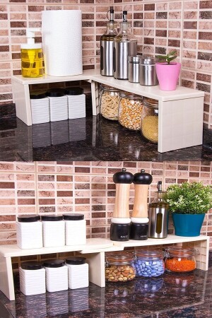 رف المكتب المطبخ MNZ-Machine Multi-Function Organizer رف مع استخدامين مختلفين RH-368 - Dükkanönü