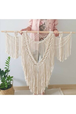 أزياء الجدار الكبيرة المصنوعة يدوياً من MNZ-Macrame - Macromev