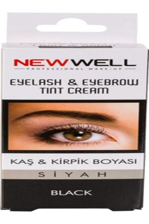 MNZ-Magic Eyebrow Eyelash Dye أسود - Makeover