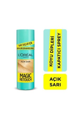 MNZ-Magic Retouch White Concealer Spray (الأسفل المظلمة) الاصفرة الساطعة 75 مل 3600523735877 - L'Oreal Paris