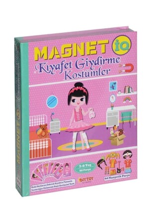 ملابس من نوع MNZ-Magnetic ملابس 52 قطعة T02007149 - Dıytoy Yayınları