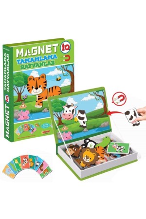 (MNZ-Magnetic Animal Completion Game) 110413 - Diytoy