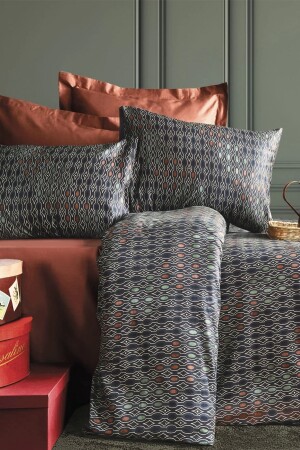 MNZ-Major Digital Satin Duvet Cover Set Ck. ISS-MAM-621998 - İssimo Home