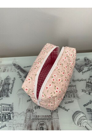 (MNZ-Makeup) حقيبة سمك السلمون مع زهور صغيرة - Minyaturhayalim