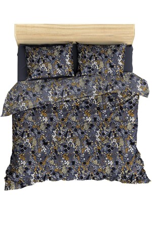 MNZ-Makiteks 100% قطن الزهور البرية 200x220 + 2*(50x70) غطاء الرف المزدوج و غطاء الوسادة مجموعة 86821584 - Maki