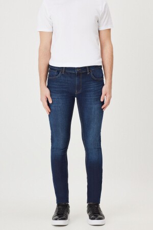 MNZ-Male K. Blue Slim Fit Slim Fit Magic Denim مرنة جينز ET0100000002 - AC&Co / Altınyıldız Classics