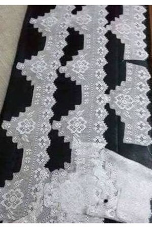 MNZ-Manual 3 Skirt 2 Pillow Pique Lace Set Pasha Model 12/ - Neva