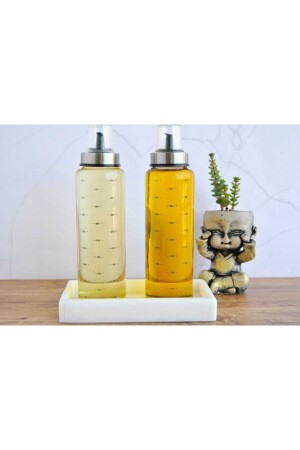 MNZ-Marble Oil Can Coaster & Presentation Tray KYR-1009 - KYRDESIGN