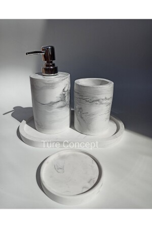 مجموعة حمام من طراز MNZ-Marble - Ture Concept