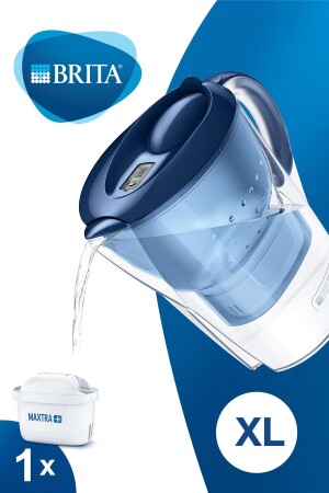 MNZ-Marella Xl جنجرة تنقية المياه المصفاة - الأزرق 500-099-220-0045 - Brita