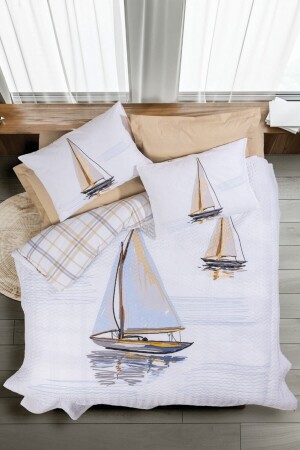 MNZ-Maritime Single Complete Set الرياح البيج TYC00393064334 - Cotton Box